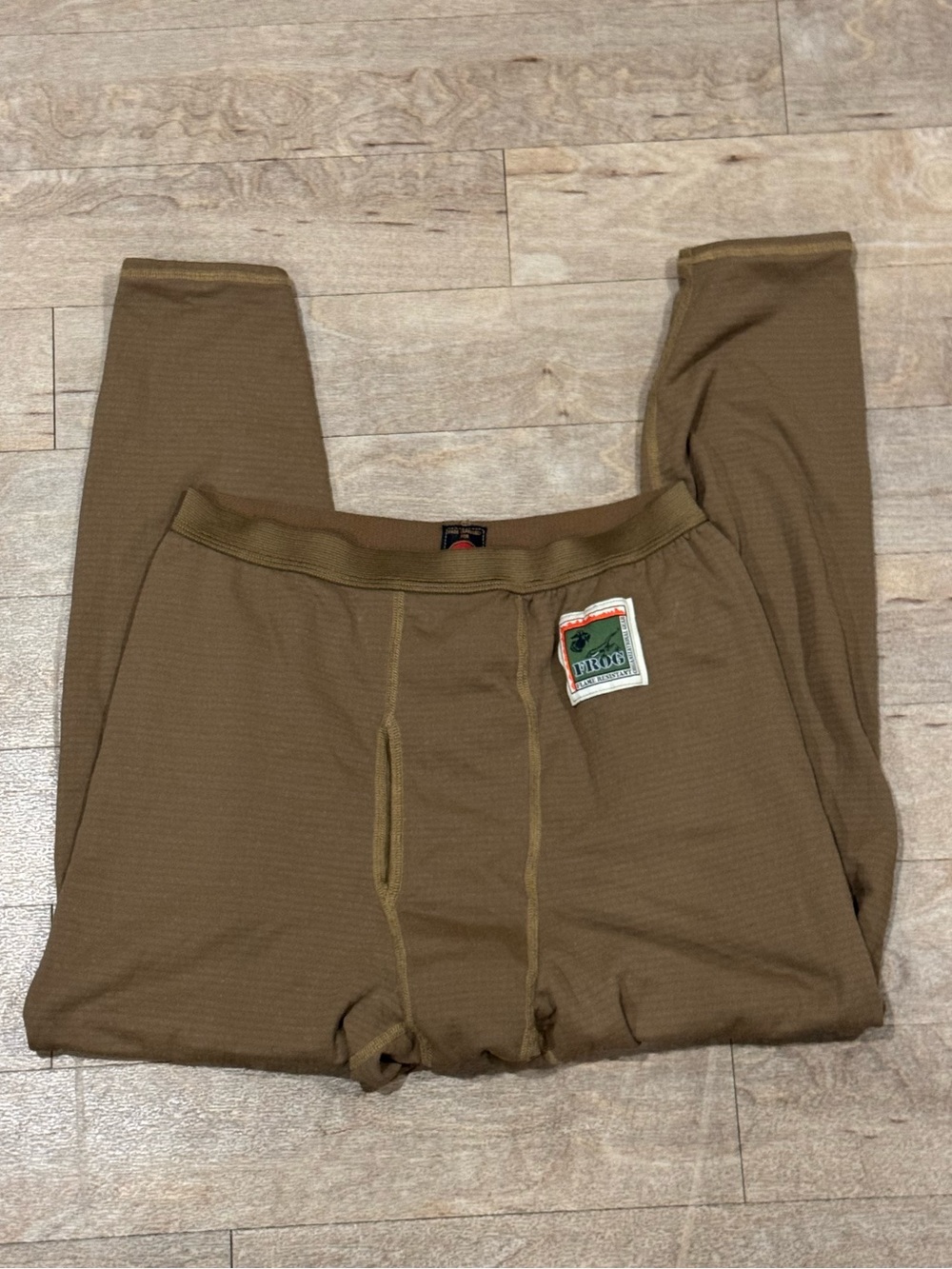 USMC FROG Thermal Waffle Grid Fleece Pants Size Medium Reg